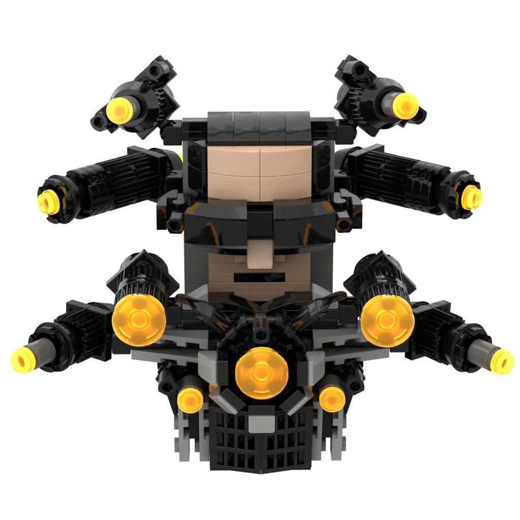 Toy Building Block Gman Toilet King Ns917