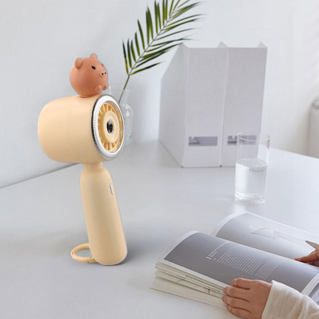 Battery-operated Fan Handheld Spray Fan Long-lasting Battery Life Reliable Performance User-friendly Operation