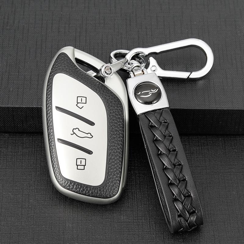 Compatible Key Case for Roewe I5 (21 Models), i6/RX5MAX (20 Models), RX3, MG HS, and EZS Buckle
