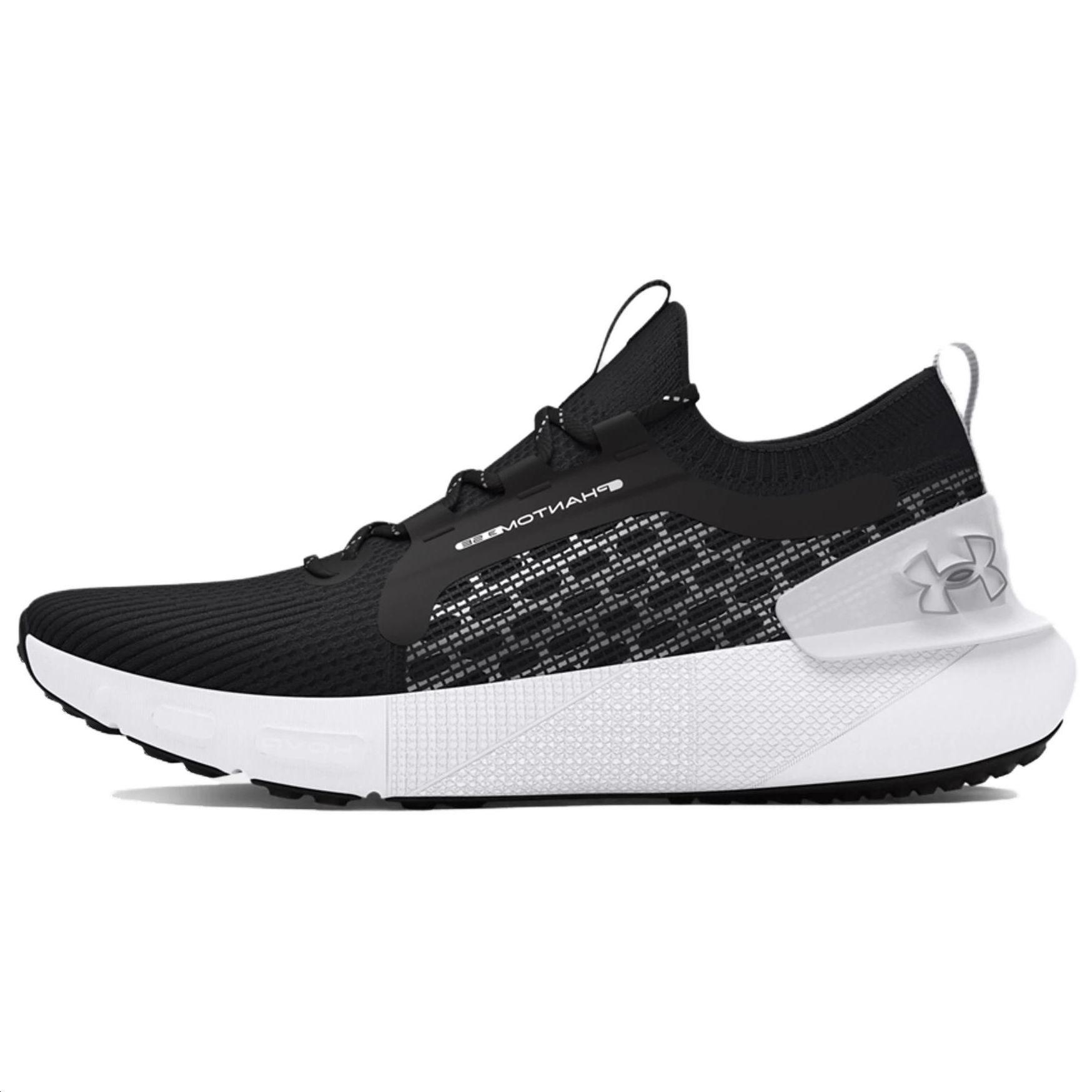 Under Armour Men s UA HOVR Phantom 3 SE Reflect Running Shoes Black 3027154-002 44