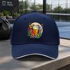 Adjustable Floral Beer Mug Baseball Cap  Lightweight Unisex Hat for Outdoor Weddings Parties