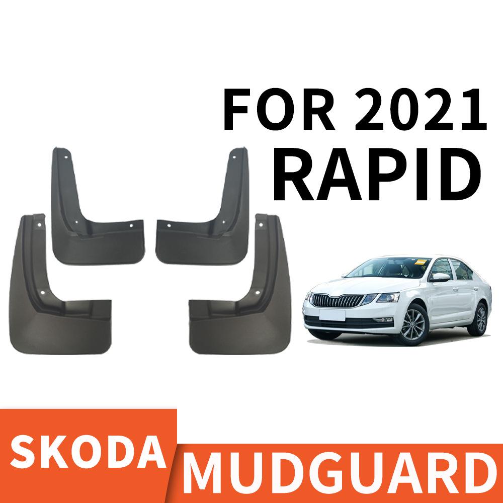 Auto vorne hinten Kotflügel für Skoda Rapid 2021 Schmutzfänger Zubehör Spritzschutz Kotflügel
