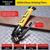 Insulated Pure Copper Welding Electrode Holder Ergonomic Non-Slip Arc Stick Welder Clamp 300A for Home DIY Welding Projects