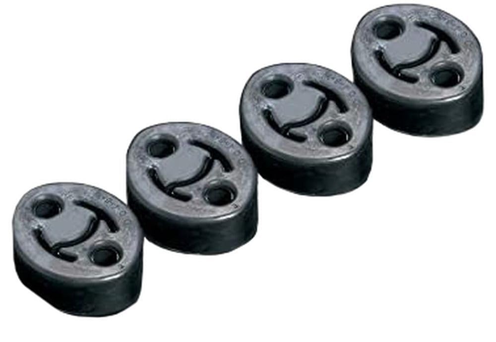 MONSTER SPORT 249540-0000M Muffler Reinforced Rubber Set, Hardness 70°, Set of 4, Universal