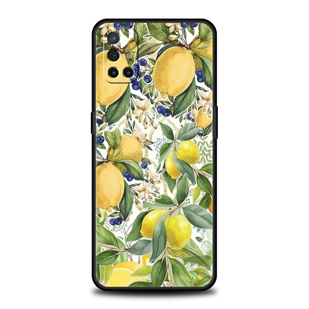 

Ocean Wine Glass Lemon Phone Case For OnePlus 15 13 12 11 10 Pro 13T 13R 12R 9 8T 8 7 7T 9R Nord 2T CE 2 3 4 5G Soft Cover OnePlus 11