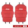 For Jeep Leather Car Interior Seat Anti Kick Pad Seat Backrest Mat Grand Cherokee Wrangler JK Renegade Gladiator Compass AKN1
