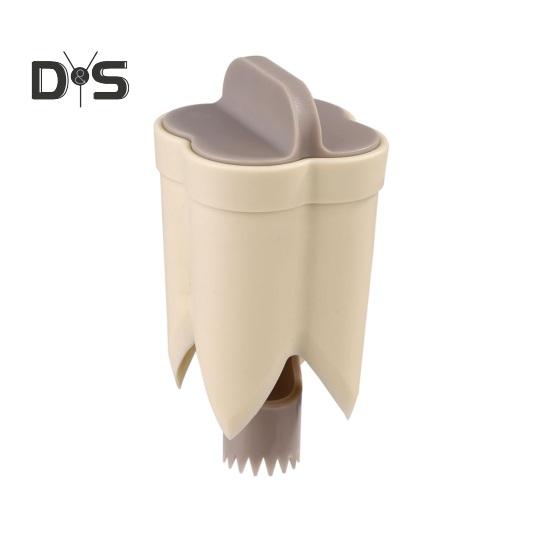 

1/2/3 шт. Инструмент для удаления сердцевины перца 2-в-1, устройство для удаления сердцевины болгарского перца, простая поворотная насадка для удаления сердцевины перца, кухонный инструмент для удаления сердцевины овощей и фруктов 1pc бежевый