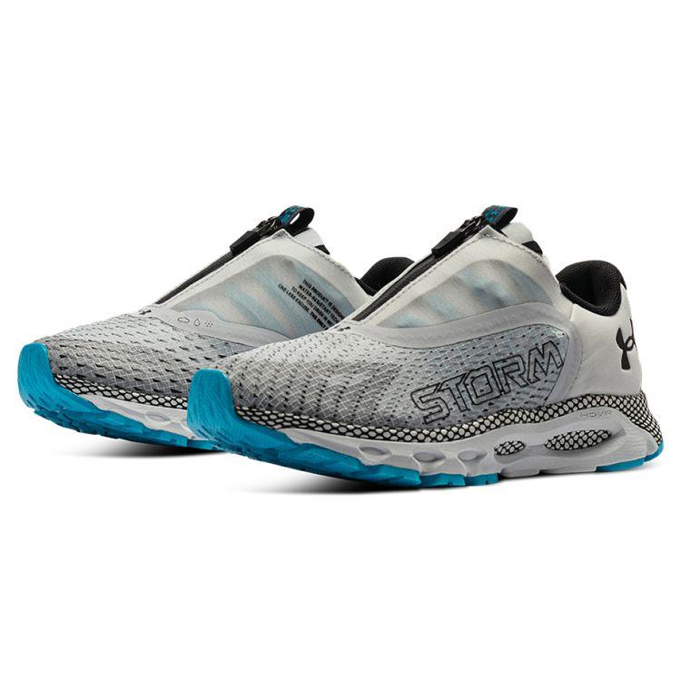 Under Armour HOVR Infinite 3 Storm CN Grey Black Blue Men 3025468-103