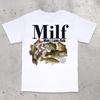 I Love Fish T-Shirt Retro Fishing Shirt Bass Fishing T-Shirt Funny Fishing Shirt Stupid Meme Shirt Brain Rot Women Y2k Clothing