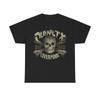 Planet X Liverpool Skull 1983 Nightclub Distressed Print T-shirt