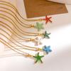Necklace Hot Sale Starfish Marine Animal Necklace Accessories Female Niche Creative Beach Vacation Collarbone Chain Accessories