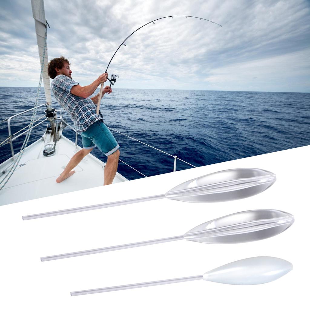 Akryl Dobb Fiske Kasteflott Bombarda Spinnflottører Synkende Type Kastedobber Raske Fluefiskestikker 5 stk