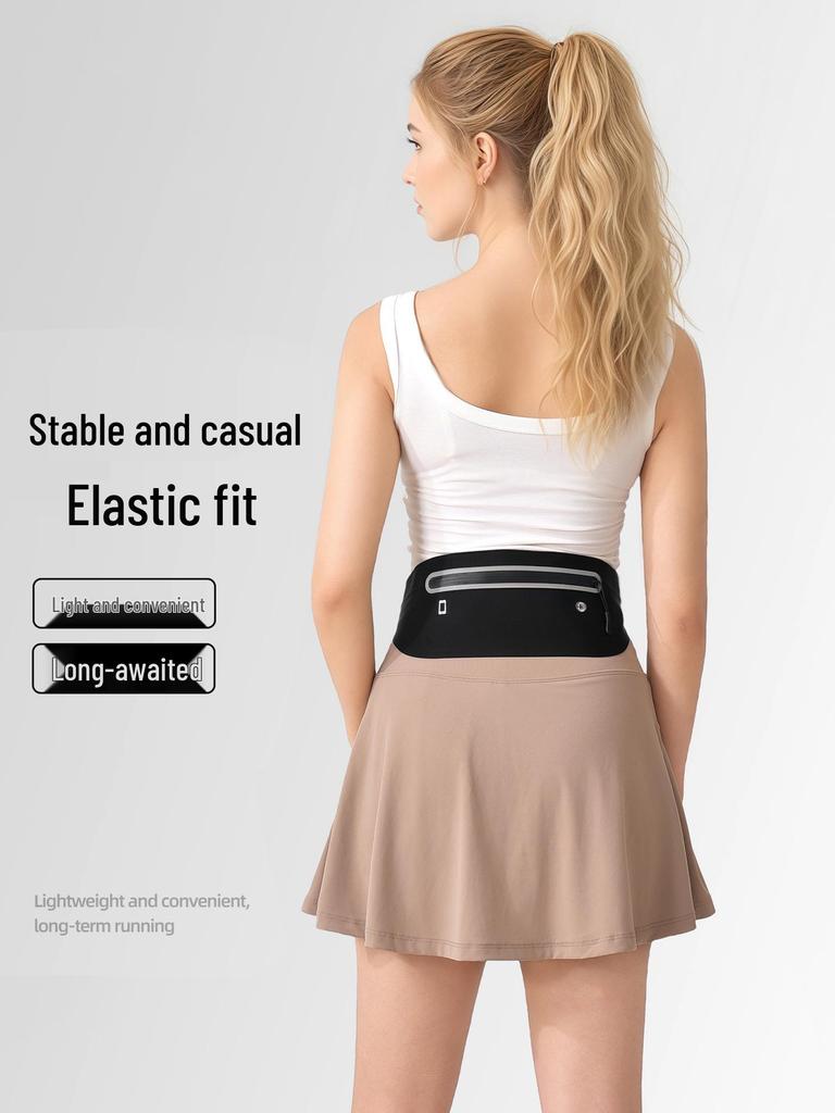 Unisex Waterproof Sports Running Waist Bag - Lightweight & Invisible Fitness Phone Belt