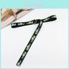 Fire Double Dragon Embroidered Canvas Belt With Double Ring Buckle For Casual Jeans Wear