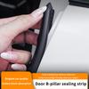 1 Piece Auto Sealant Strips 80Cm Car Door Edge Seal Strip Rubber B-Pillar Weatherstrip Soundproof Dustproof Car Accessories