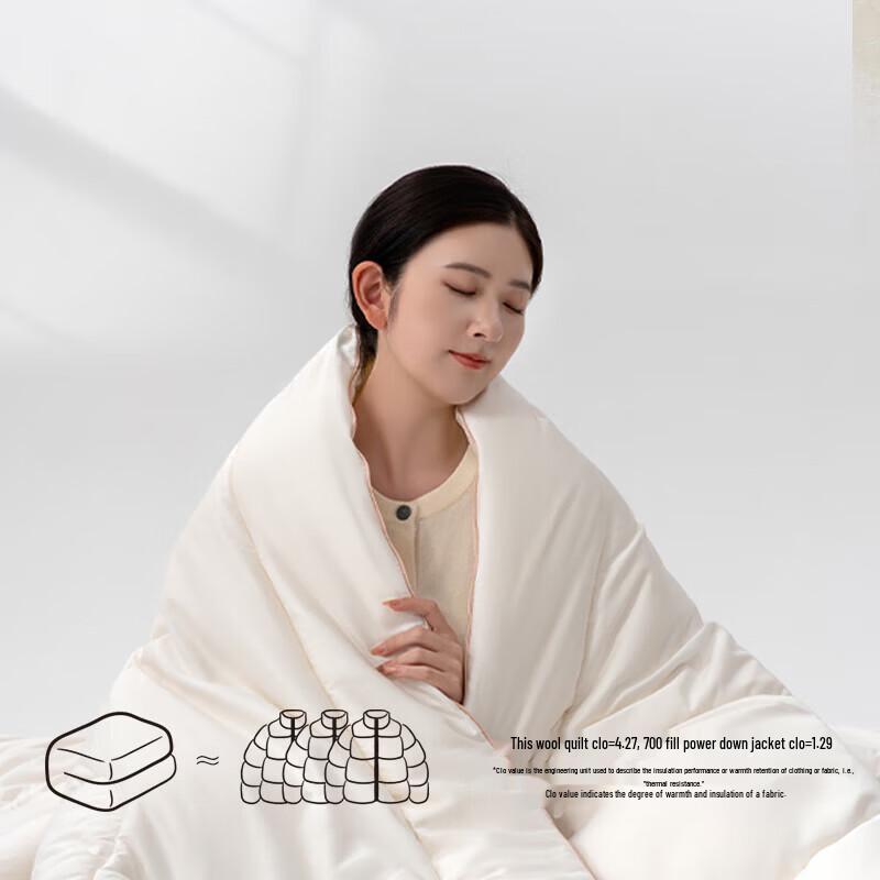 Mercury Home Textiles 100% Australian Wool Winter Quilt