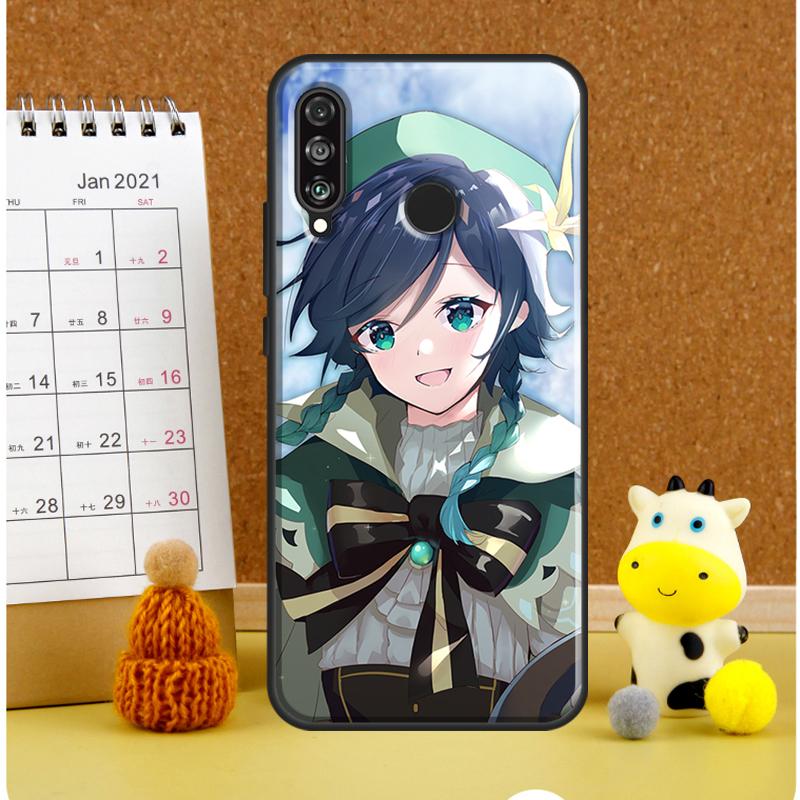 Genshin Impact Venti Für Huawei Nova 12i 12s 7i 8i 11i 11 9 10 SE Y60 Y61 Y70 Y72 Y73 Y90 Y91 P30 P40 Lite Hülle