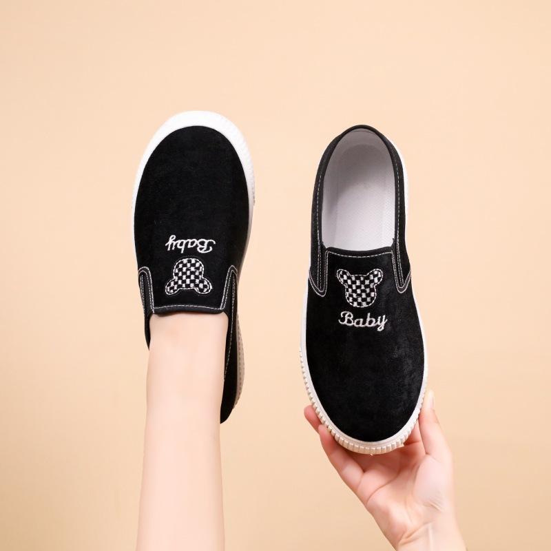 Spring and autumn new Internet celebrity ins Korean version of white shoes niche viral trends versatile soft-soled student shoes canvas shoes