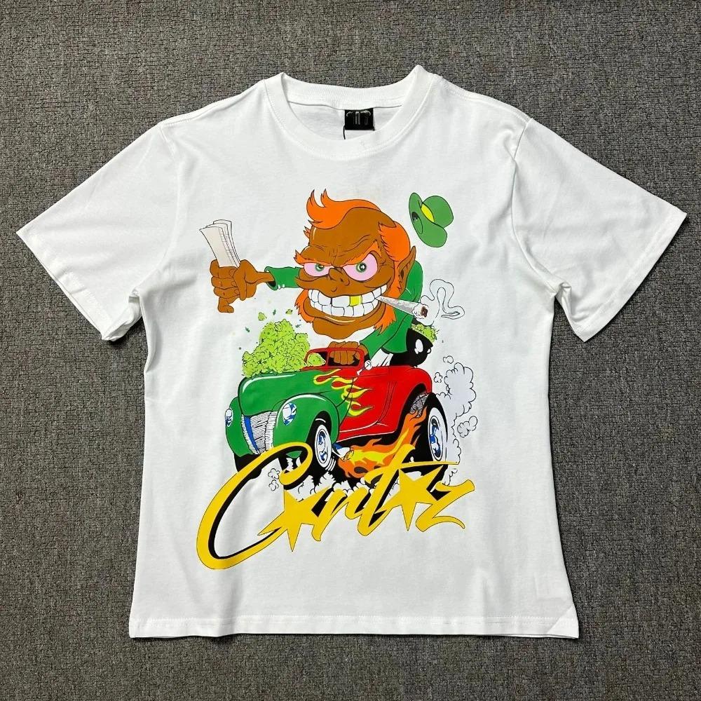 2024 Summer Men Women Fashion Streetwear T-shirt Luxury Brand Short Sleeve Tshirt Clothes Designer Tee Hip Hop Tops Y2k T Shirt