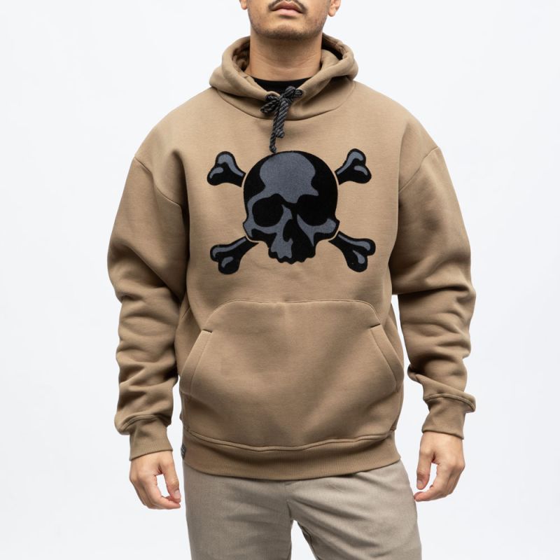 

Толстовка с капюшоном brook light greige 04v5200m Мужская DEELUXE 74 XL светло-коричневого