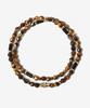 Aekki Black Venus And Tiger Gemstone Bracelet