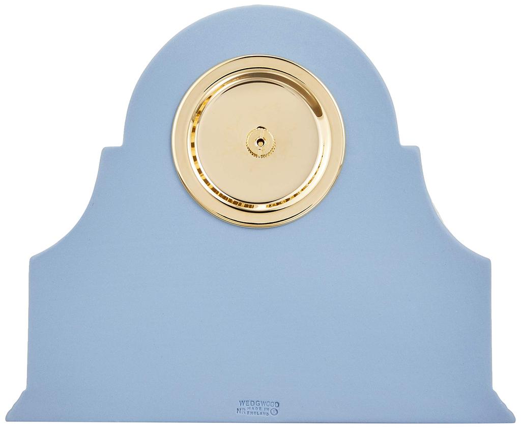 [Officially Imported] Wedgwood Jasper Pale Blue Mantle Clock, Wedding Gift, 51410000754