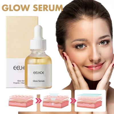 EELHOE Propolis Niacinamide Serum Moisturizing, Hydrating, Repairing, Soothing, Sensitive, Acne Mark Reducing Facial Essence