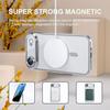 Coque de protection - BOOLING - iPhone Air - Silicone Transparent - Cercle Magnétique - Argenté