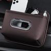 Tissue Box For Car Leather Napkin Case Organizer Car Napkin Holder For Seat Back Armrest Console Sun Visor SUV Truck Home