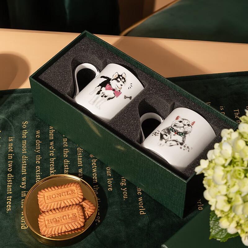 JOYYE Ceramic Couple Mugs