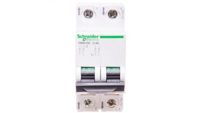 Circuit Breaker 2P C 6A 6kA DC C60H A9N61526
