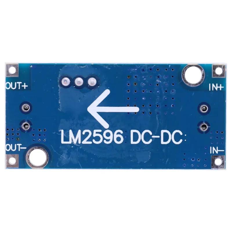 2-8PCS LM2596 Step-down Power Supply Module 3A 3.2V-46V DC To DC Voltage Regulator Module Buck Converter Power Supply Modules
