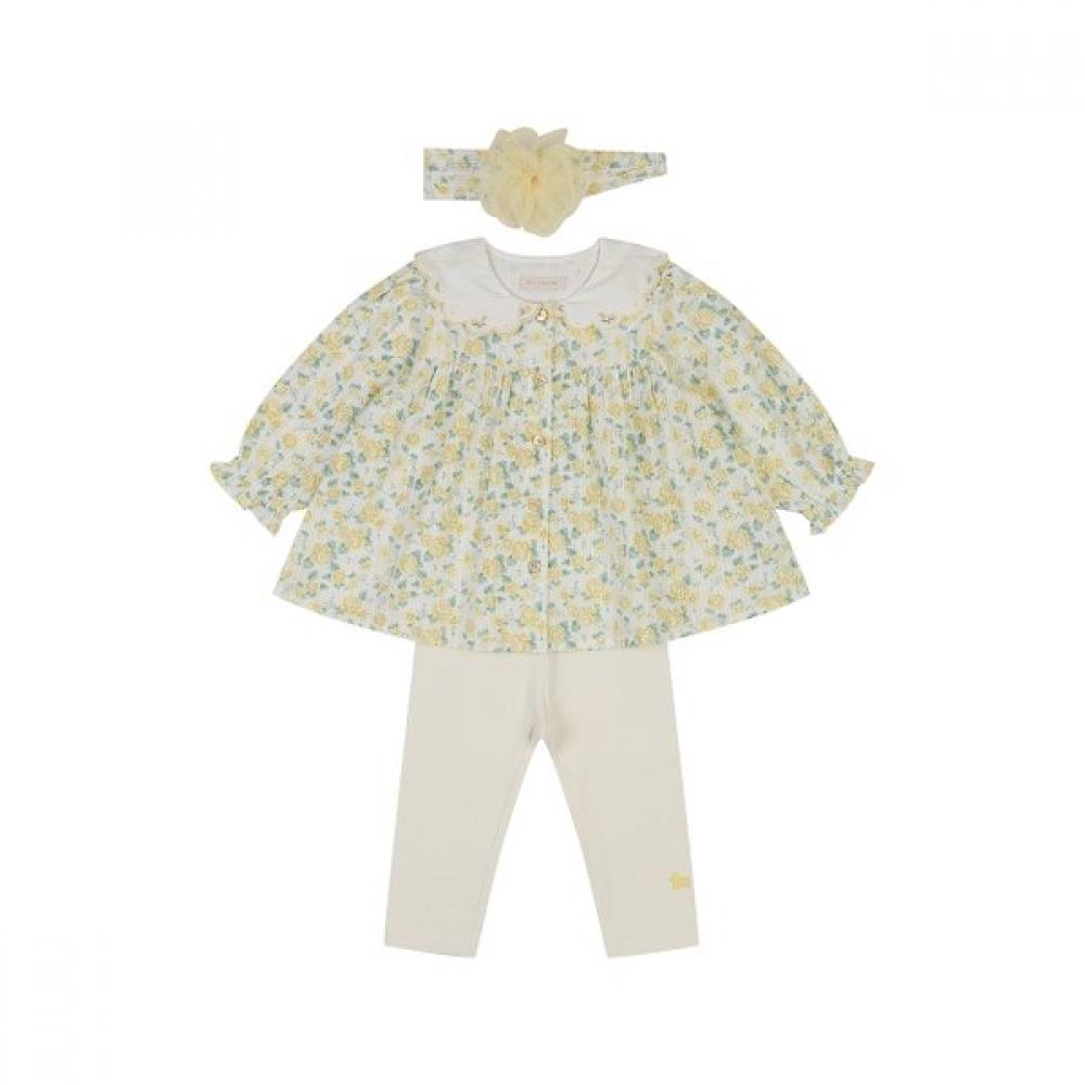 Ettoi Set Top And Bottom 07t1 23081 YELLOW/12M