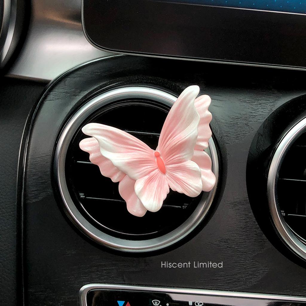 Car Perfume Clip Flower Air Outlet Car Air Freshener Peach Blossom Aroma Diffuser Car Decoration Accessories Fresh Air