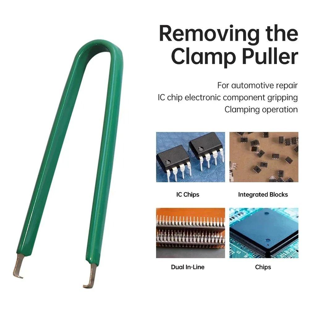 5pcs Protection Static IC Puller Anti-Static Machine Clip Keyboard Switch Remover Tool  Repair Tool