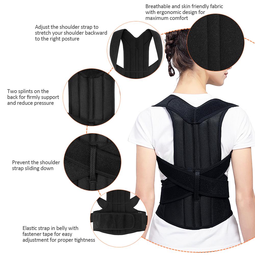 shoulder strap back brace