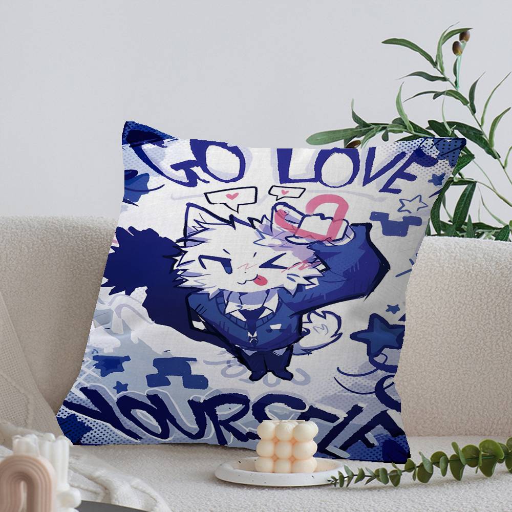 

Boykisser Silly Cat Pillowcase toon Gift Cushion Cover Bedroom Home Sofa Chair Seat Decor pillow case 30x30cm