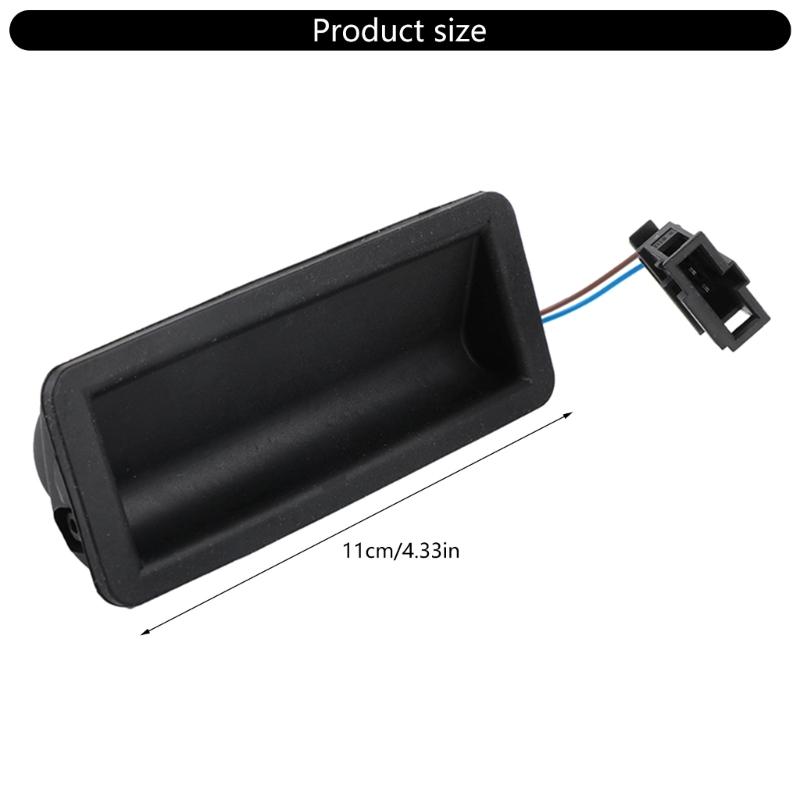 Tailgate Opener Button Replacement Trunk Handle Opener Push Button Switch 6Y0827574M Simple Installation for Auto 