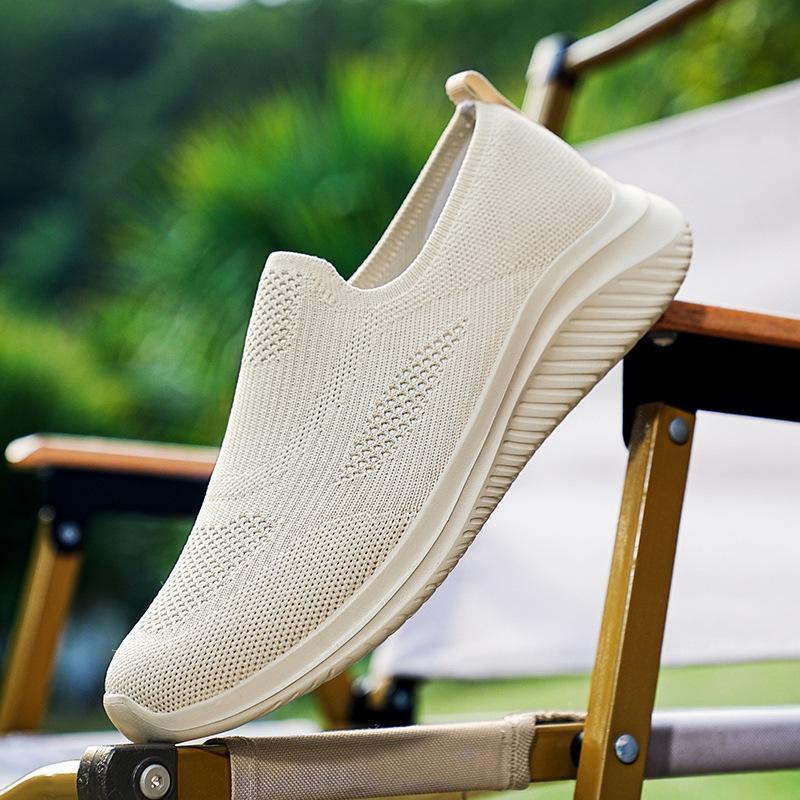 Herren Atmungsaktive Mesh Freizeitschuhe Für Sommer Spaziergänge_voghion.com