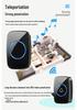 Wireless Smart Doorbell with Ultra-Long Range and LED Display