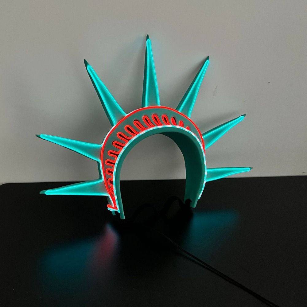 Statue de la Liberté Lumineuse Accessoires de Cosplay Torche Événements Cosplay Accessoires Accessoires de Cosplay