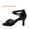 Women's White Latin Dance Shoes - Medium-High Heel, Soft Sole, Suitable for Adults & Big Kids, Ideal for Practice & Square Dance