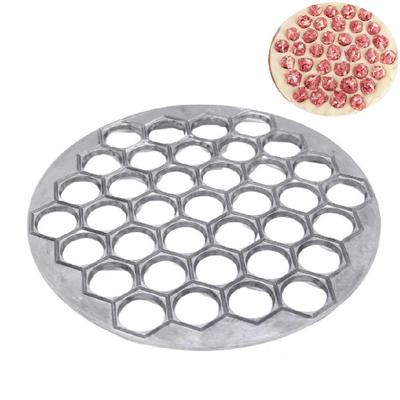 Italy Ravioli Maker Dumplings Mold 37 Holes Aluminum Ravioli Metal Dumplings Mold Kitchen Pelme E2J2
