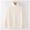 Women's Turtleneck Sweater Fall Winter High Stretch Plus Size Knit Sweater Thick Pullover Knit Bottoming Shirt Knitwear Jumper