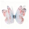 50Pcs Double-layer Chiffon Butterfly Embroidered Patches  Bridal Hair Accessories