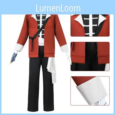 Furenlian Cosplay Kostuum Zachte Wol Stof Krijger Hutalk Cosplay