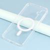 For Samsung Galaxy A26 5G Magnetic Case TPU + Acrylic Clear Phone Cover