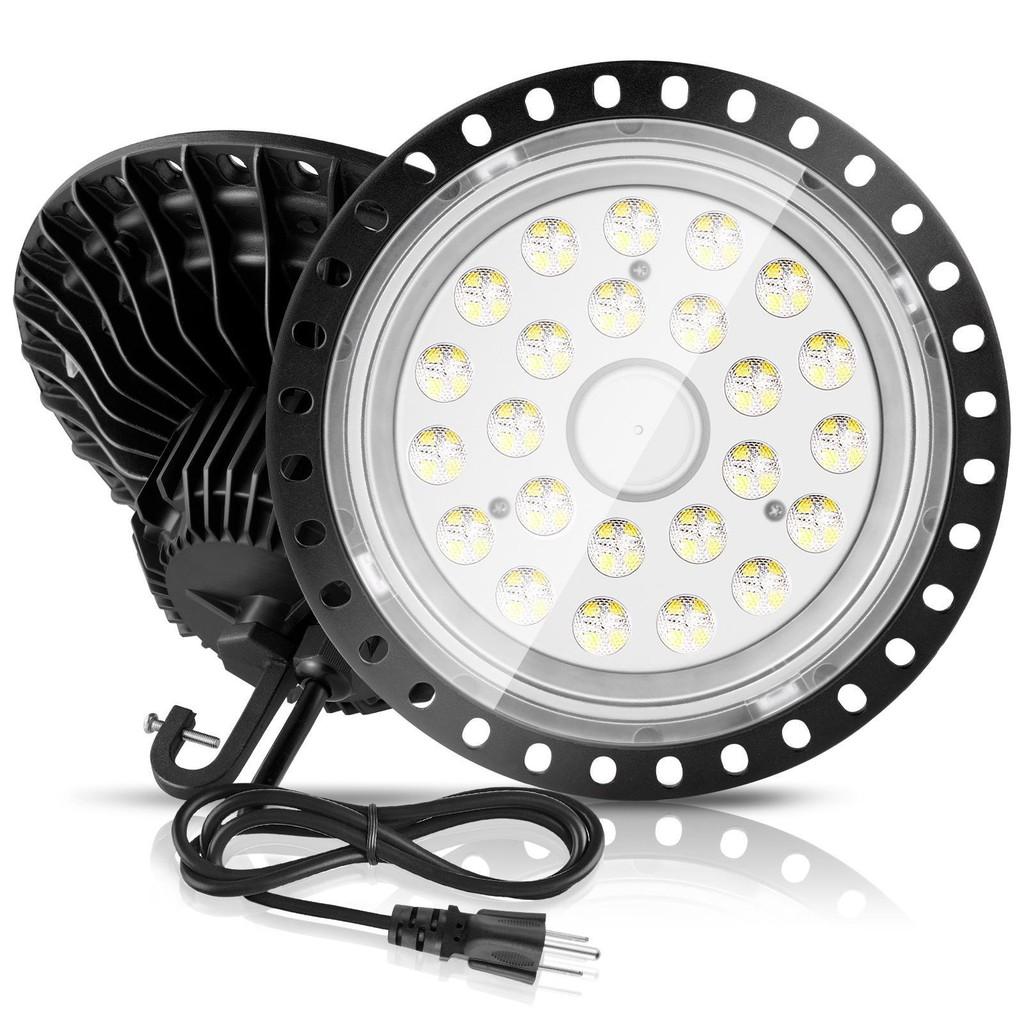 UFO High Bay Light Waterproof LED Garage Floodlight High Brightness Industrial Plant Lighting Lamp