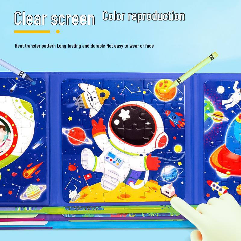 Preschool Magnetic Puzzle for 3-6 Year Olds – Enhances Early Education and Cognitive Skills