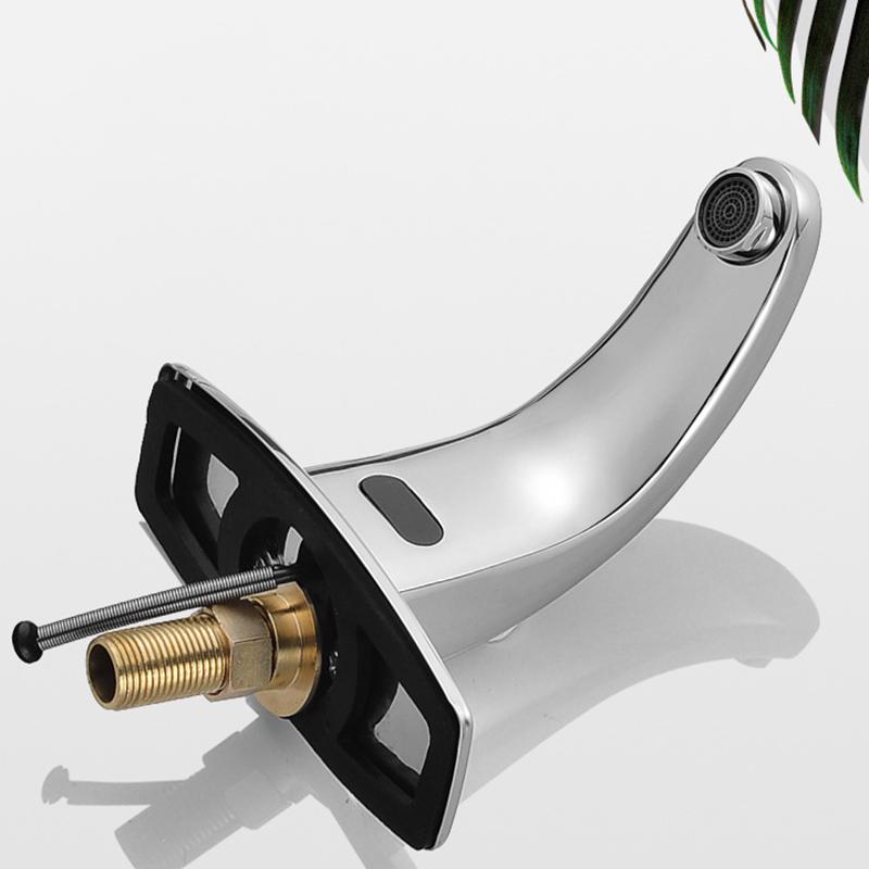 Spülbecken Armaturen Wasserhahn Automatischer Infrarotsensor Wasserhahn Tischmontage Smart Berührungslos Induktiver Wasserhahn Küche torneira